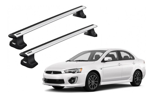 Barras Thule Mitsubishi Lancer Evo 08-18 Tn / Wingbar