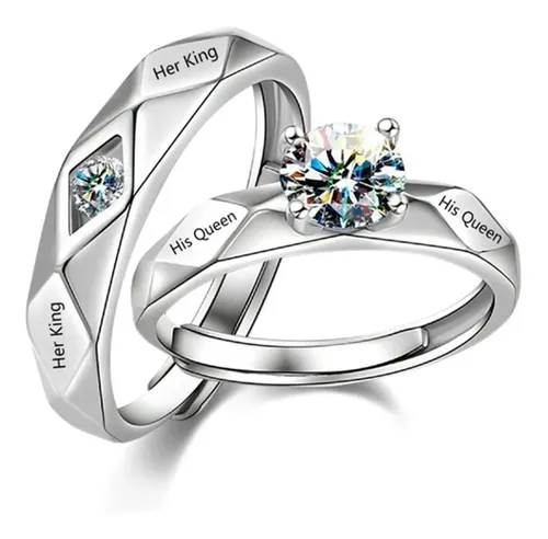 Anillos de king y queen hotsell