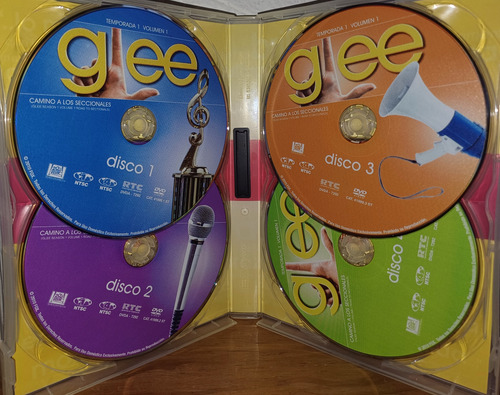 Dvd Glee, Camino A Los Seccionado Temporada 1, Vol 1 (Usado)