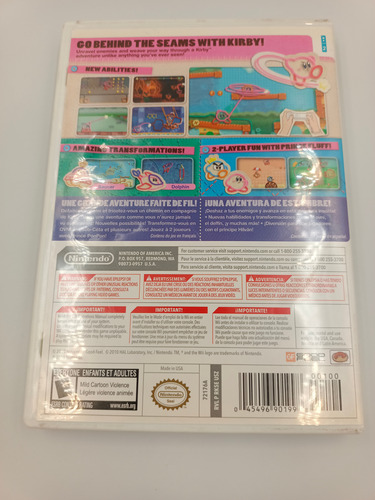 Kirby's Epic Yarn | Wii Y Wii U (Reacondicionado)