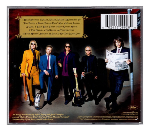 Aerosmith Honkin' On Bobo Disco Cd