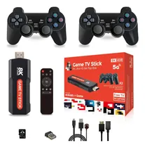 Comprar Streaming Tv Stick 8k Game Android Juegos 2 Controles Tv Box