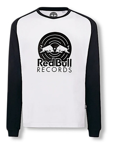 Polera Manga Larga Red Bull Records Vinyl Longsleeve