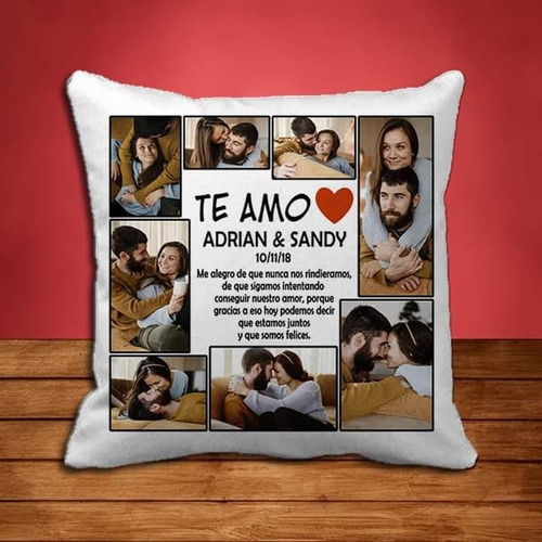 2 Almohadas Personalizadas 