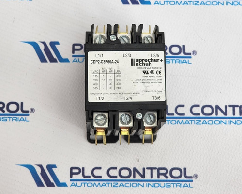 Sprecher+schuh Cdp2-c3p60a-24 Contactor (Usado)