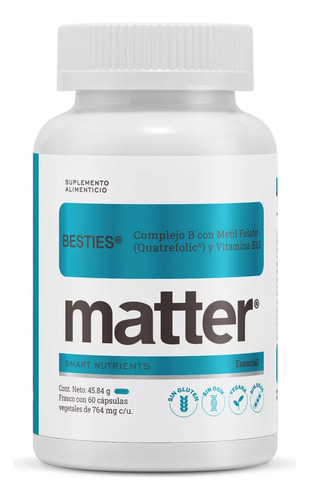 Matter Besties Complejo B C/folato & Vitamina B12 60 Pzs Sfn