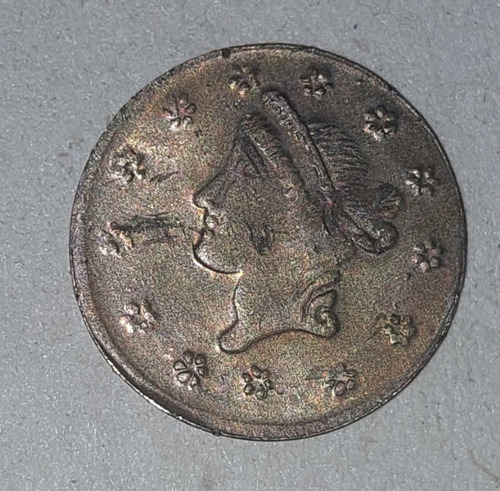 Moneda De 1853 De Un Dolar Estadounidense 
