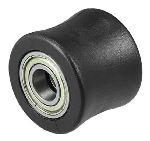 Rodillo De Tensor Cadena Liso Moto 10mm Negro