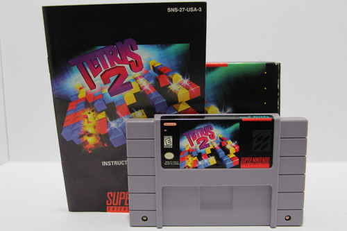 Tetris 2 Snes Con Caja (Usado)