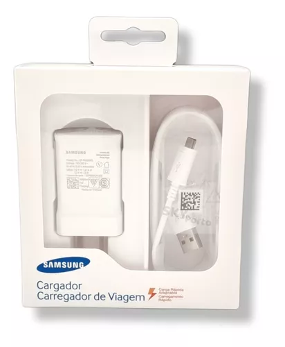 Cargador Samsung Micro Usb Carga Rápida A10 J7 S6 S7 Premium