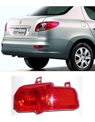 Lanterna  Neblina Peugeot 207 Sedan 2009 2010 11 12 Direito