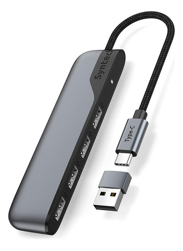 Hub Thunderbolt 3 De Usb-c A Usb 3.0 Con Adaptador Usb