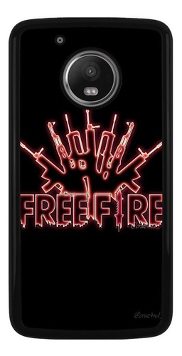 Funda Protector Uso Rudo Para Motorola Free Fire Game 