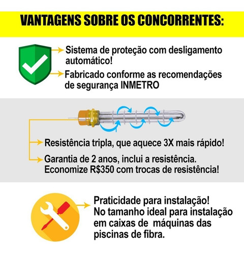Aquecedor Piscina 40 Mil Litros Com Decantador Clarificante