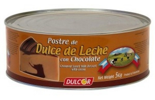 Postre Dulce De Leche/choc. Dulcor 2x5 Kg - El Rey Del Mar