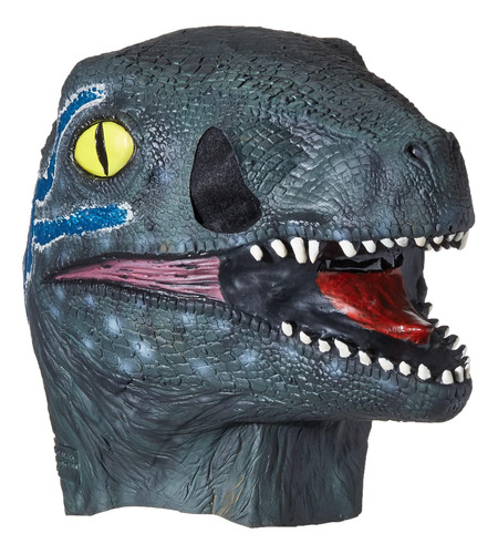 Máscara De Látex De Dinosaurio Velociraptor Deluxe Para Homb