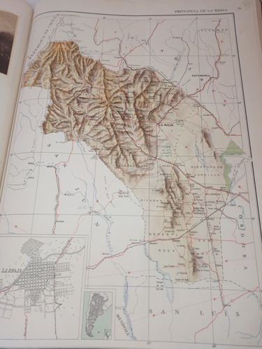 Atlas Geog-polit Y Estad De La Rep. Arg.( 1a Edicion 1953) (Usado)