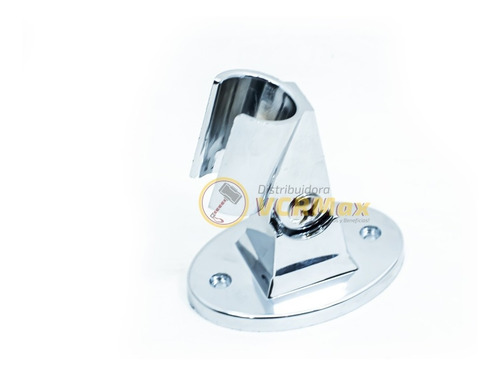 Imagen 5 de 10 de Soporte Para Ducha Manual Orientable Abs Cromado Universal