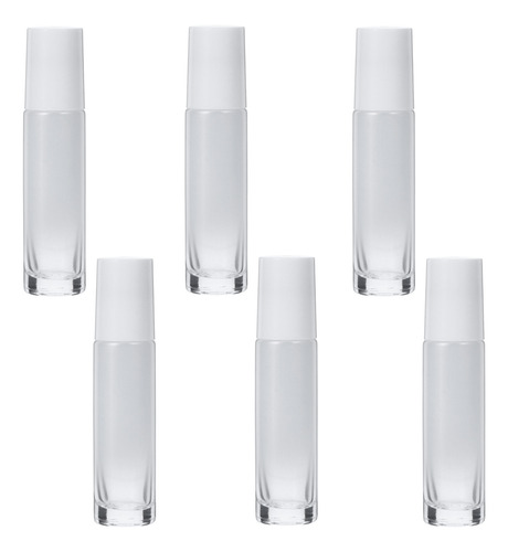 6 Botellas Enrollables De Aceite Esencial De 10 Ml, Botellas
