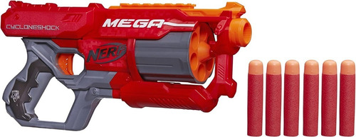 Lanzador Nerf N-strike Elite Mega Cycloneshock., Multicolor