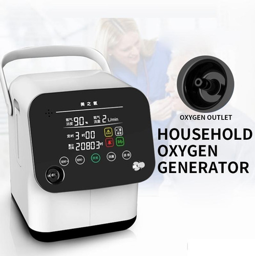 Imagen 2 de 9 de Generador Oxy 1 A 7 Lpm 93% - Incluye Iva