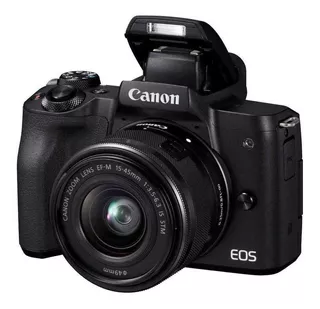 Camara Canon Eos M50 Mark Ii 15-45mm Is Stm Mirrorless Negro