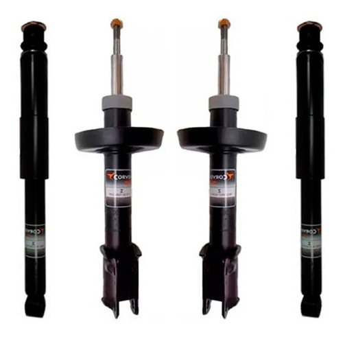 Imagen 1 de 8 de Kit 4 Amortiguador Corven Plus P/ Chevrolet Corsa Classic
