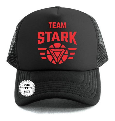 Gorra Trucker Team Stark Iron Man De Niño