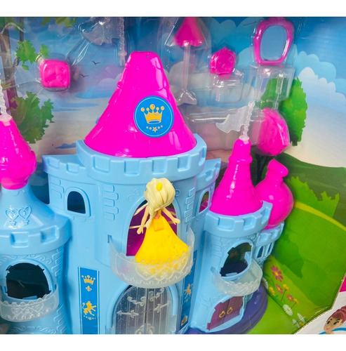 Brinquedo Infantil Menina Snow Castelo Princesa Samba Toys