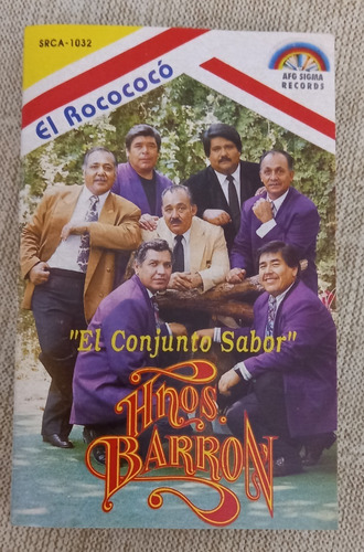 Los Hermanos Barrón - El Rocococo (casete Original) Usado