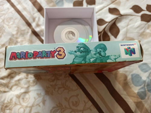 Mario Party 3 Nintendo 64 Con Caja Y Manual (Usado)