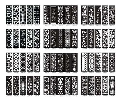 340 Painel De Parede Vetor Cnc Laser Router Plasma Download