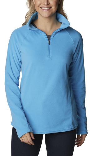 Polar Mujer Glacial Iv 1/2 Zip Celeste Columbia