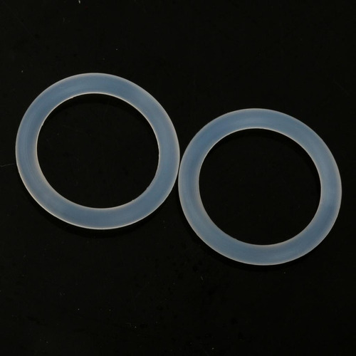4 X 10 Clips De Cadena De Chupete De Silicona Con Anillos