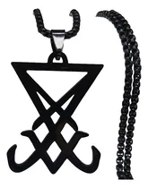 Comprar Collar Dije Baphomet Satanás Sello Sigilo Satánico Bafomet
