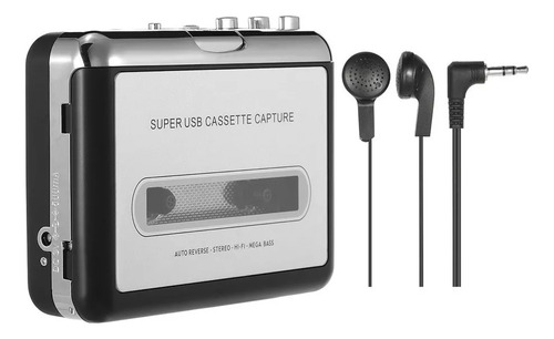 Convertidor De Cinta De Casete A Mp3 Ezcap Con Captura De Ca