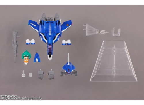 Figura Tiny Session Macross F Vf-25g Valkyrie Bandai