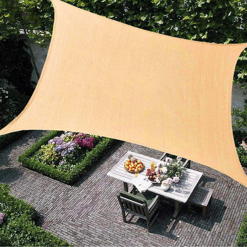 Vela De Sombra Para Protección Solar Exterior Y Carpas 3mx2m