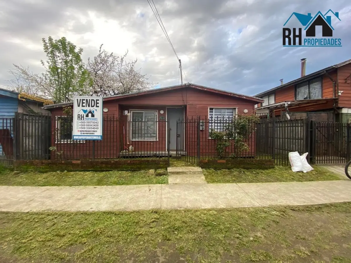 Imagen 1 de 10 de Casa 4 D, Amplio Patio, Sector Ufro, Amanecer Temuco