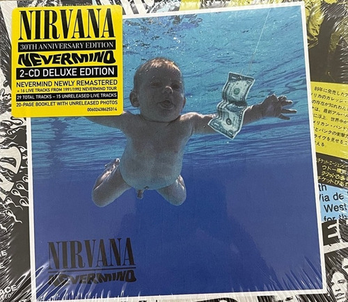 Nirvana - Nevermind 30th Anniversary - 2 Cds Importado Nuevo