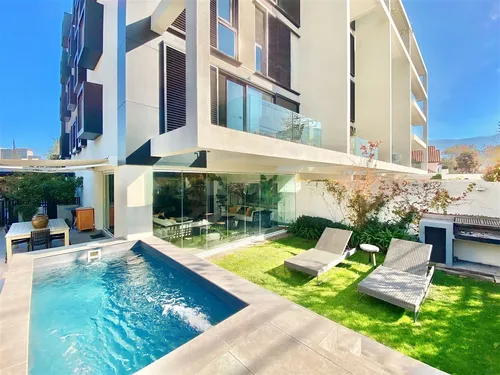 Triplex Con Jardin Y Piscina Propia - Club Manquehue