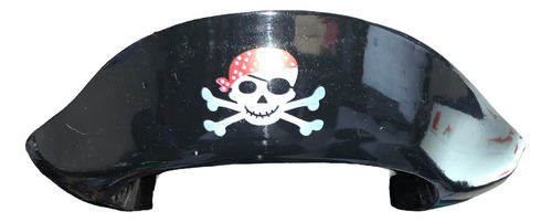 15 Sombrero Pirata Negro Disfraz Capitan Gorro