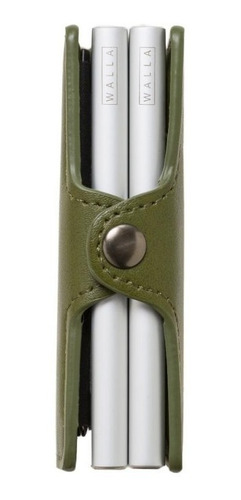 Imagen 3 de 5 de Billetera Walla Wallets Doble - Even Green