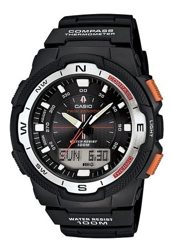 Reloj Casio Sgw-500h Brujula Fase Lunar Termometro Original