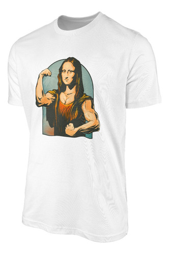 Polera Hombre Monalisa Parodia Personalizada