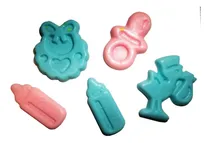 Comprar 50 Jabones Para Recuerdos De Baby Shower Y Bautizo