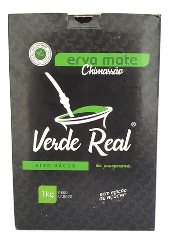Erva Mate Verde Real Baitaca 1kg - Alto Vácuo