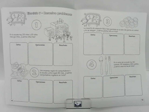 Guías Escolares Para 3ro De Primaria Paquete De 4 Libros