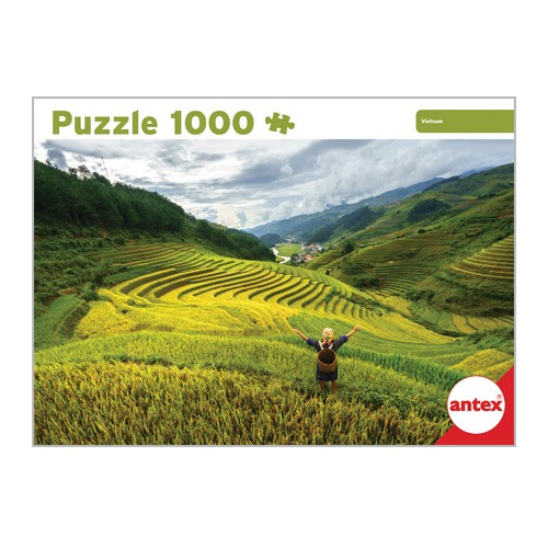 Puzzle Rompecabeza 1000 Piezas Colinas Vietnam  Antex 3078