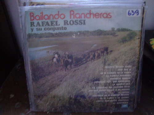 Vinilo Rafael Rossi Bailando Rancheras S F2